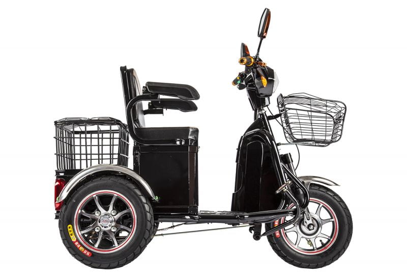 Электротрицикл Trike Greengo V8 240W с АКБ в комплекте Электротрицикл Trike Greengo V8 240W с АКБ в комплекте