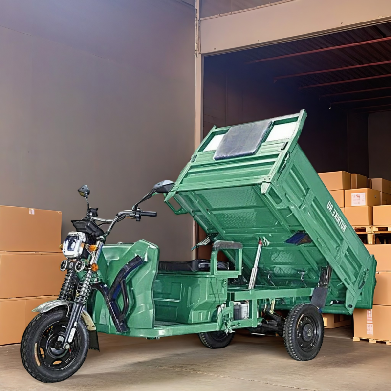 Грузовая электрическая тележка Rutrike D5 1700 60V1200W темно-зеленый Грузовая электрическая тележка Rutrike D5 1700 60V1200W темно-зеленый